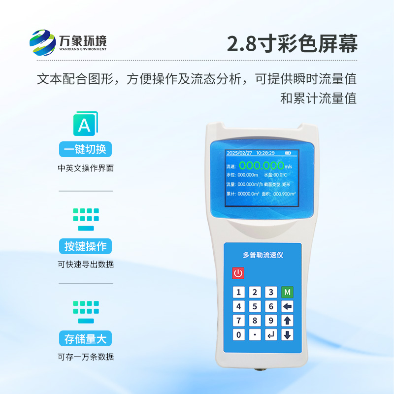 便攜式多普勒流速流量儀，適用于多種領域嗎？